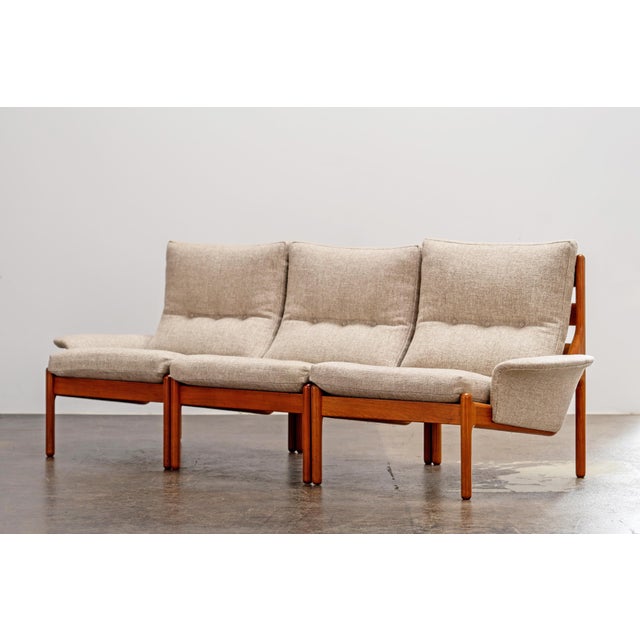 Venus Sofa in Teak by Illum Wikkelsø for C F Christensen Silkeborg, 1972 For Sale - Image 16 of 16