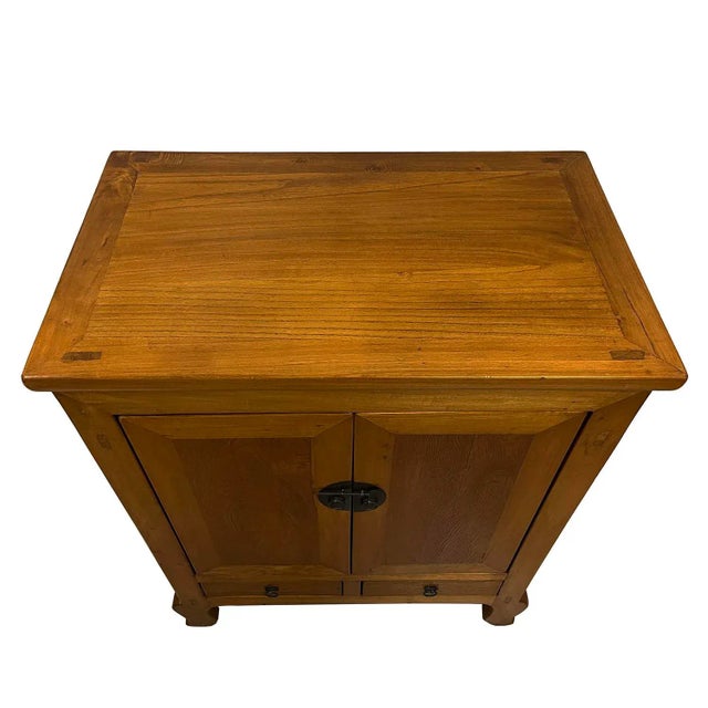 Brown Antique Chinese Tall Cabinet, Chest For Sale - Image 8 of 10