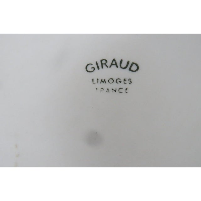 Mid 20th Century Giraud Limoges France Chinoiserie Trinket Box Porcelain Vanity Container 4855b For Sale - Image 5 of 15
