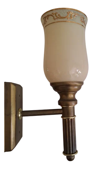 Vintage Rustic Wall Lamp from Franzen, 1980s