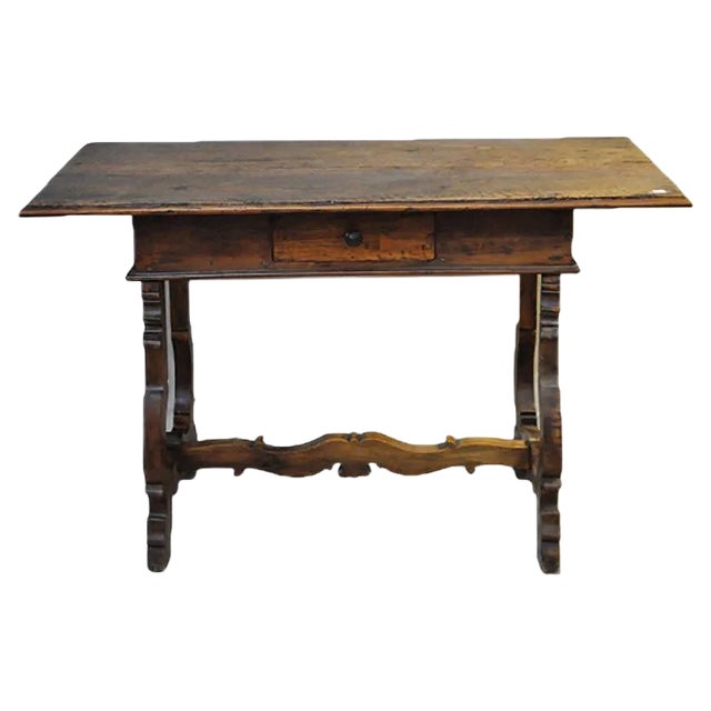 Antique Walnut Desk, 1800s For Sale