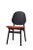 Contemporary Noble Chair in Black Lacquered Beech and Brick Red by Warm Nordic For Sale - Image 3 of 6