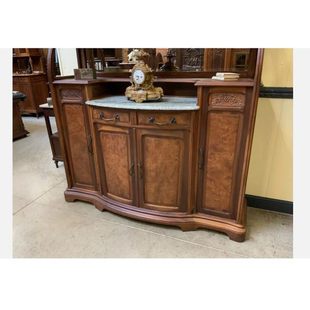 Art Neavou Antique Buffet, 1890s For Sale - Image 10 of 12