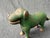 Antique green cast iron dog nut cracker. Unsigned. Dog measures approximately 11 1/4" by 1 7/8" by 4 1/2" It has wear to...
