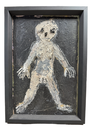 Art Brut, Oil and Sand on Canvas, 1971