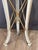 Pair of 20th Century Northern European Parcel-Gilt Pedestals With Marble Tops For Sale - Image 6 of 10