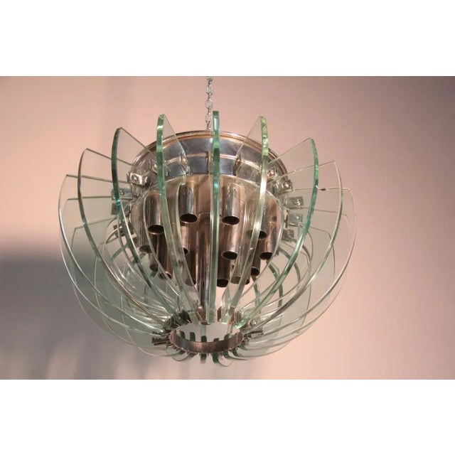Italian Sculpture Chandelier from Gallotti & Radice, 1960 For Sale - Image 11 of 11