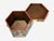 Gold Austrian Modern, Storage Box, Gustav Klimt Style Wallpaper, 20th C. For Sale - Image 8 of 14