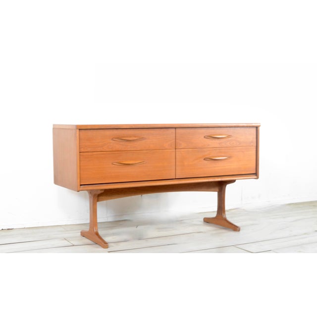 1960s Vintage Sideboard in Teak by Frank Guille for Austinsuite, 1960s For Sale - Image 5 of 10