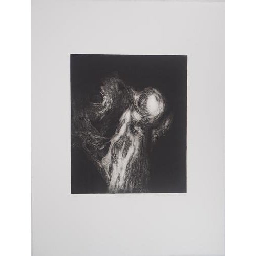 Stanislav Marijanovic, The Meeting of Abstraction and Light, 1989, Etching For Sale - Image 6 of 6