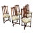 Set of 6 Antique Liegoise Louis Xiv Dining Chairs For Sale