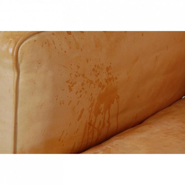 Kupe 2-Seater Sofa in Natural Leather by Børge Mogensen, 2000s For Sale - Image 16 of 18
