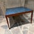 Jens Risom Mid-Century Modern Danish Coffee Table Walnut & Blue Tile Top For Sale - Image 4 of 8