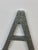 Design Plus Gallery presents a Letter A Made of Galvanized Steel. This type of steel is standard steel that has been...
