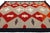 9x12 Modern Navajo-Inspired Wool Flat-Weave Rug in Terracotta & Cream For Sale - Image 9 of 10
