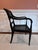 Mid 20th Century Mid 20th Century Neoclassical Black Painted Armchair With Cane Seat For Sale - Image 5 of 16