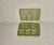 Mid-Century Modern Vintage Texas Ware Dallas Green Confetti Melamine Plastic Divided Tray - Set of 2 For Sale - Image 3 of 10