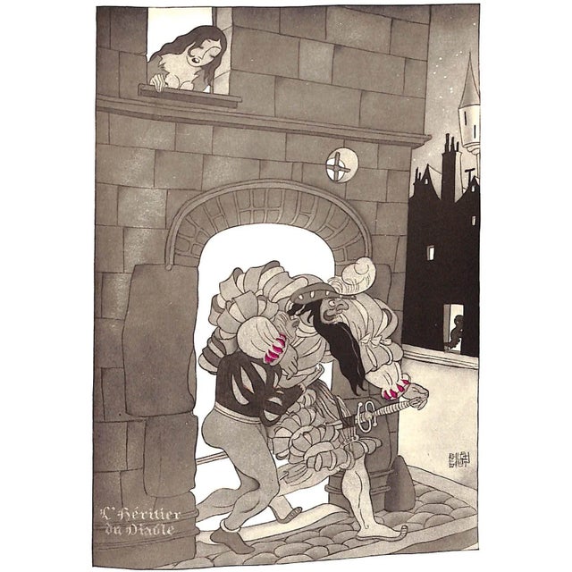 "Droll Stories - Volumes I & Ii" 1928 De Balzac, Honore For Sale - Image 13 of 14