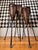 1970s Floor Brutalist Primitive Totemic Tall Metal Vessels on Forged Stands For Sale - Image 5 of 6