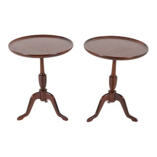 Anton Kildeberg-Designed 1950s Candle Stands for Ak Odense Mobelfabrik- a Pair For Sale