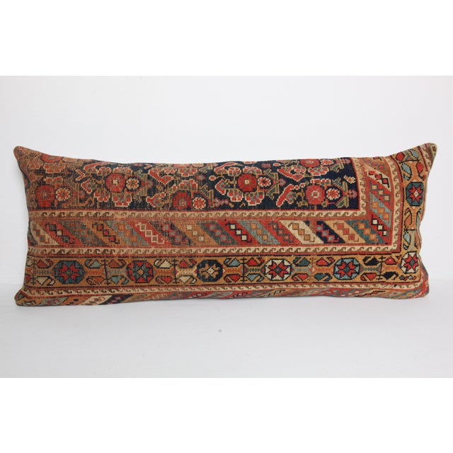 Here i am listing a 100% Handmade double knotted rug pillow cover, made from antique tribal Authentic carpet rug. This’s a...