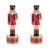 Kenneth Ludwig Chicago Nutcracker Soldier Candle Holder (Set of 2) For Sale - Image 4 of 4