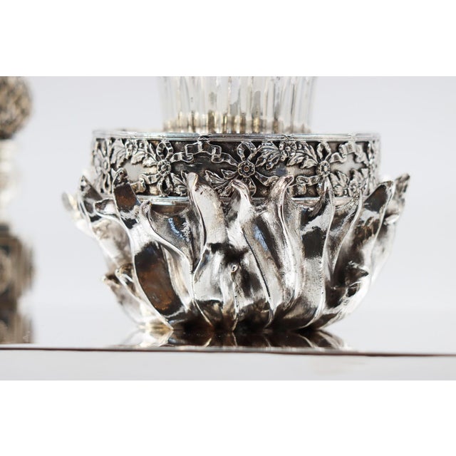La Montgolfiere Table Centre Caviar Display by Richard Lauret For Sale - Image 10 of 17
