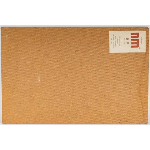 Landscape of a Flowered Road, 20th-Century For Sale - Image 4 of 5