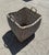 Grey Wash Rattan Basket For Sale - Image 4 of 4