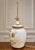 Mid-Century Modern Vintage Chinoiserie Hand Painted Floral Ceramic Ginger Jar Desk Lamp For Sale - Image 3 of 5