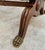 Mid-Century Modern Convertible Dining Table with Bronze Claw Legs, 1950s For Sale - Image 18 of 18