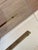 Mid-Century Modern 1970's Italian Travertine Pedestal Base and Glass Top Console For Sale - Image 3 of 10