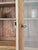 Wood Grand Antique English Pine Cabinet With Glass Doors - Circa 1890 For Sale - Image 7 of 14
