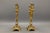 Neo-Gothic French Bronze Candelabras with Heraldic Lions, 1920s, Set of 2 For Sale - Image 12 of 18