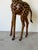 Tall - Vintage Leather-Wrapped Giraffe Sculpture For Sale - Image 10 of 12