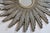 Plastic Extra Large Mid Century Modern Silver Sunburst Mirror For Sale - Image 7 of 10