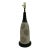 Late 20th Century Black & Ivory Spiral Chulucanas Longneck Vase Pottery Lamp For Sale