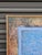 A confident, deliberate abstract from Wilson's 1983 Spatter Series - two zones of color in tension, a cool cerulean center...