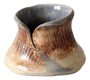 Vintage Studio Pottery Yarn Bowl
