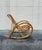 Franco Albini Vintage MCM Franco Albini Rattan Rocking Chair For Sale - Image 4 of 8