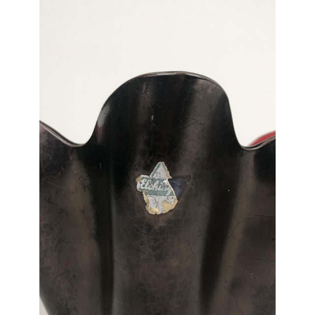 Black Mouchoir Vases by Fernand Elchinger, 1950s, Set of 2 For Sale - Image 8 of 9