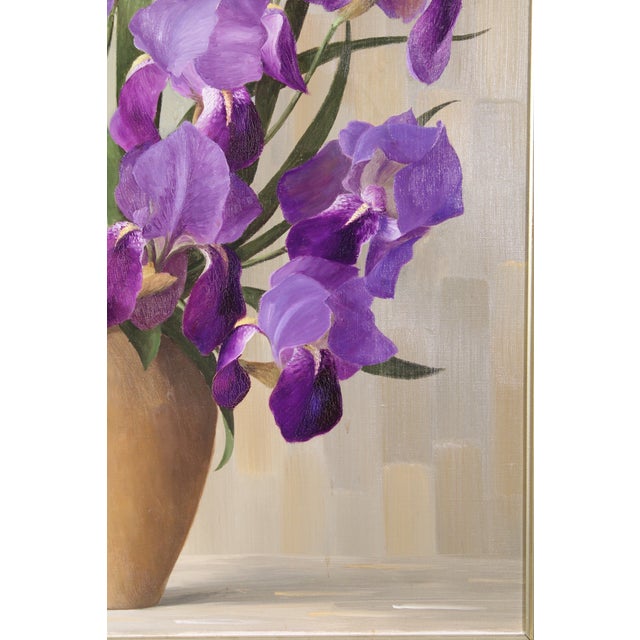 1950s Still Life Painting by French / American Artist Elizabeth Rouviere (1908-1994) For Sale - Image 5 of 12