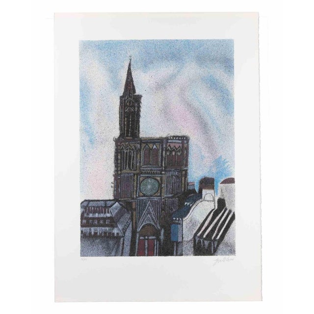 Screen print realized by Franco Gentilini in 1970s. Edition of 125. Hand signed and numbered. Belongs to the Series...