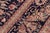 1990s Shabby Chic Tamour Pak-Persian Blue/Red Wool Rug - 10'2'' X 14'1'' For Sale - Image 5 of 8
