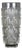 Cylindrical Murano Glass Vase with Relief Design, Italy, 1970s, For Sale