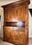 Traditional Empire Cupboard in Oak and Walnut For Sale - Image 3 of 9
