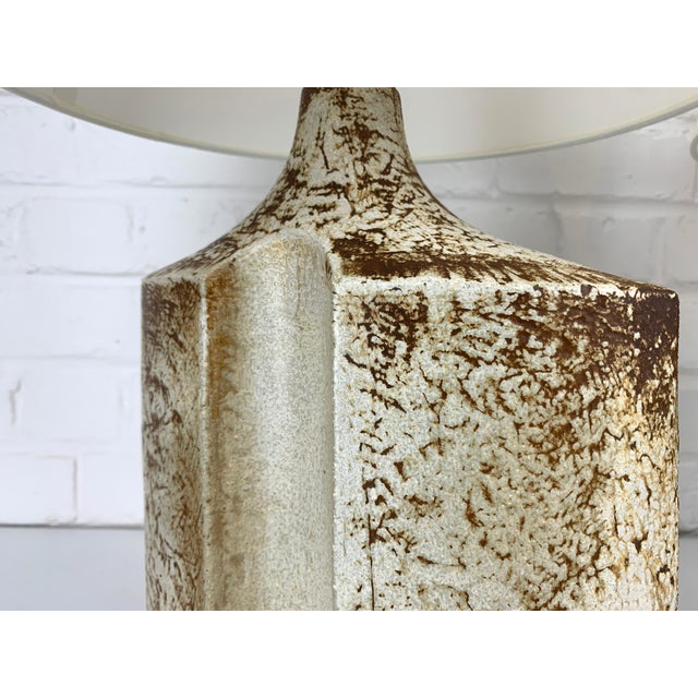 Large Danish Ceramic Table Lamps in Stoneware by Haico Nitzsche for Søholm Stentøj, 1960s, Set of 2 For Sale - Image 16 of 17