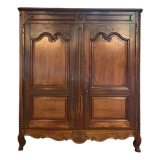 Louis Xv Period Bassette Wardrobe For Sale
