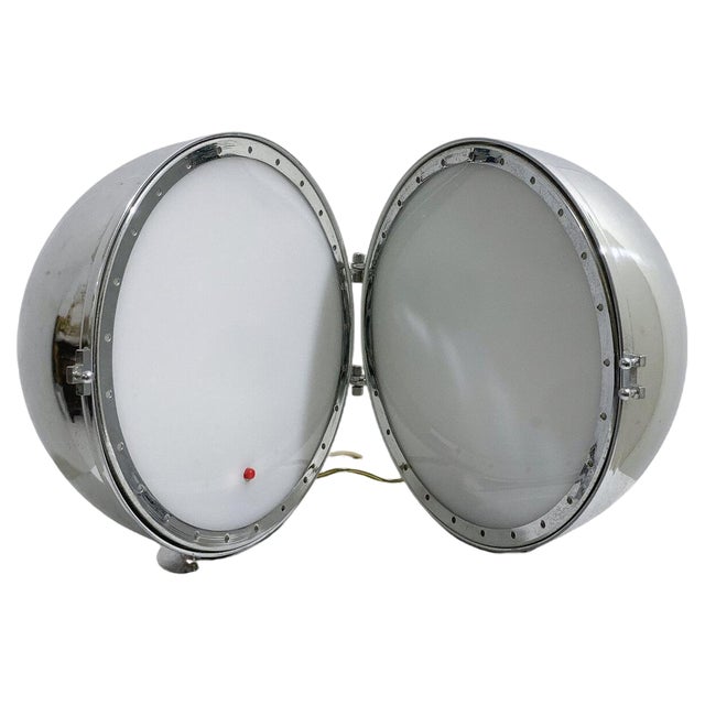 Chrome Table Lamp, 1970s For Sale