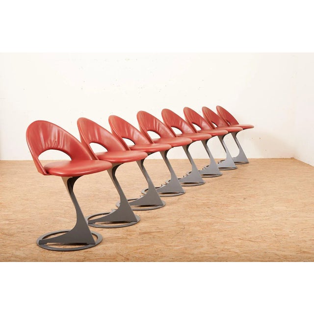 Vintage Chairs by Santiago Calatrava for de Sede, 1980s, Set of 8 For Sale - Image 17 of 18